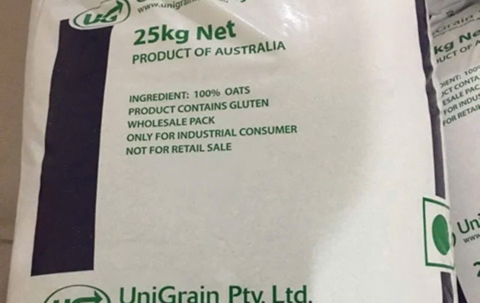 Yến Mạch Cán Unigrain Bao 25kg